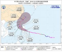 台风“凤凰”已加强为超强台风级 今夜将